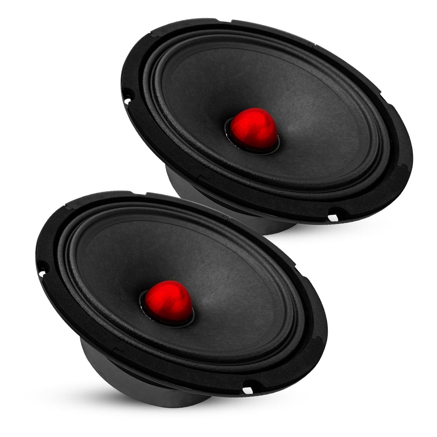 5Core 8 Inch Midrange Door Speaker 500W Subwoofer W Aluminum Bullet 4Ω Sub Woofer