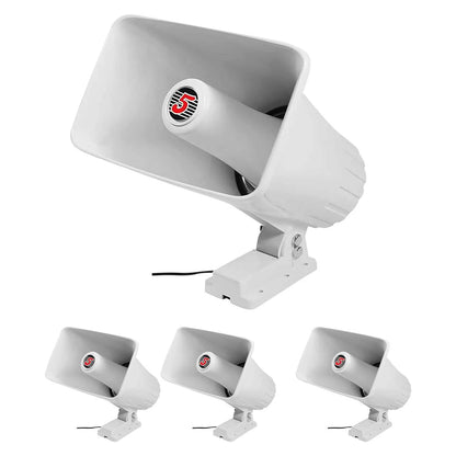 5Core Indoor Outdoor PA Horn Speaker 8 X 5 Inch Loud PA System 8 Ohm 65W Loud Siren Audio